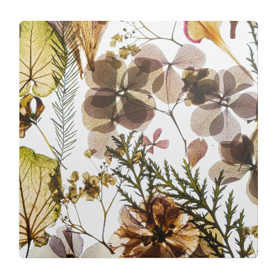 Podložka pod křeslo Sušené listy a květy