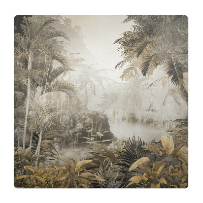 Ochranná podložka na podlahu Tropická džungle