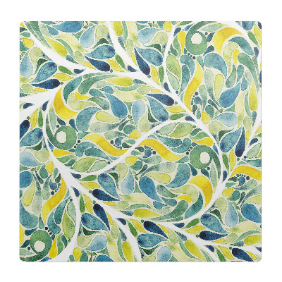 Podložka pod křeslo Abstraktní list