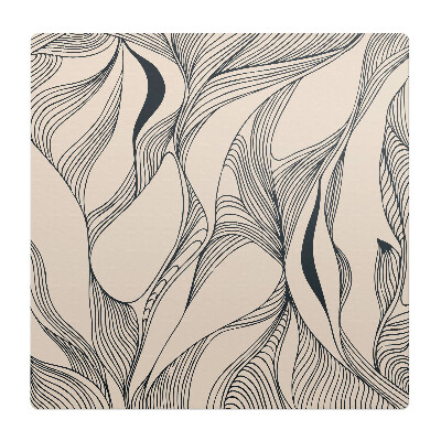 Podložka pod židli Abstraktní linie