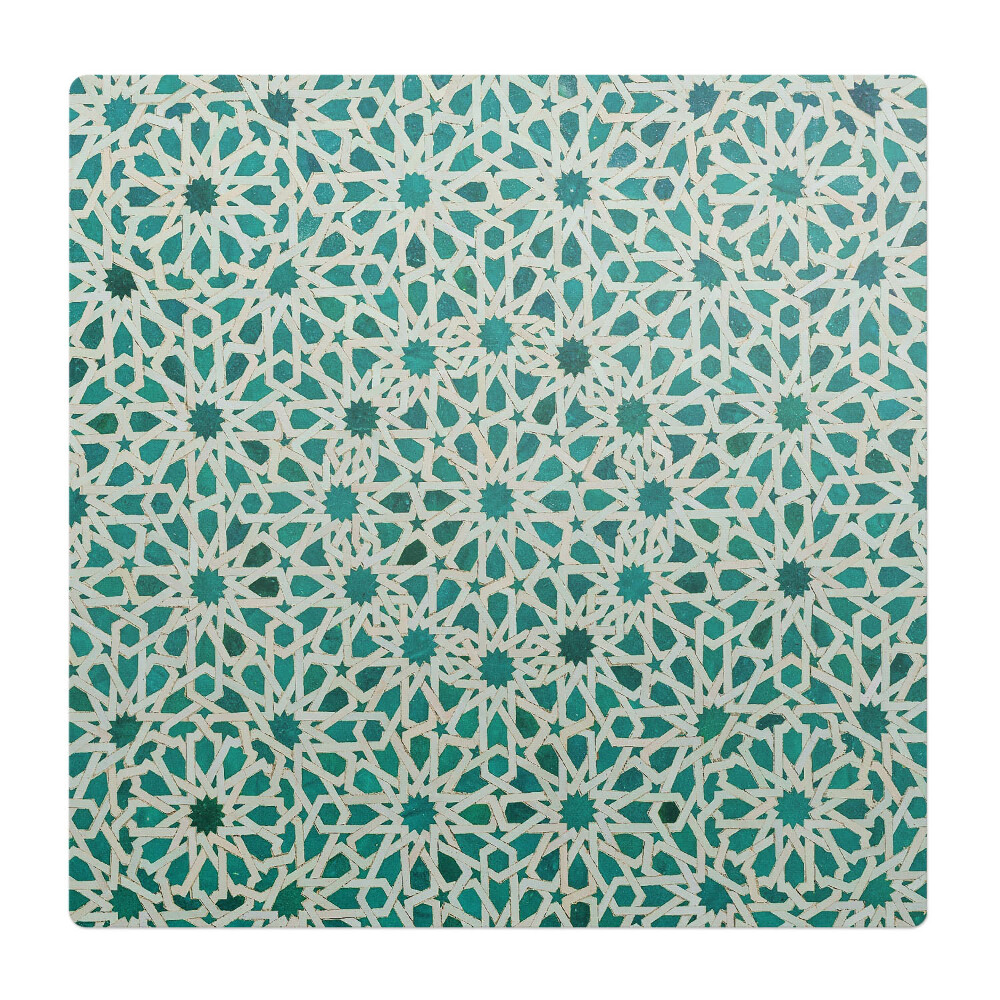 Ochranná podložka pod židli Geometrický arabeskní vzor