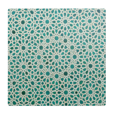 Ochranná podložka pod židli Geometrický arabeskní vzor