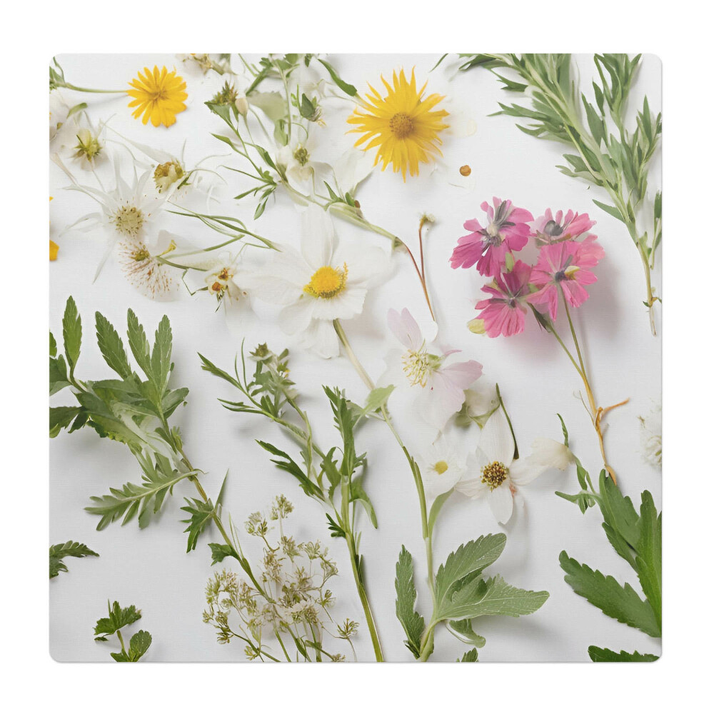 Ochranná podložka na podlahu Květy a listy