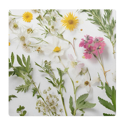 Ochranná podložka na podlahu Květy a listy