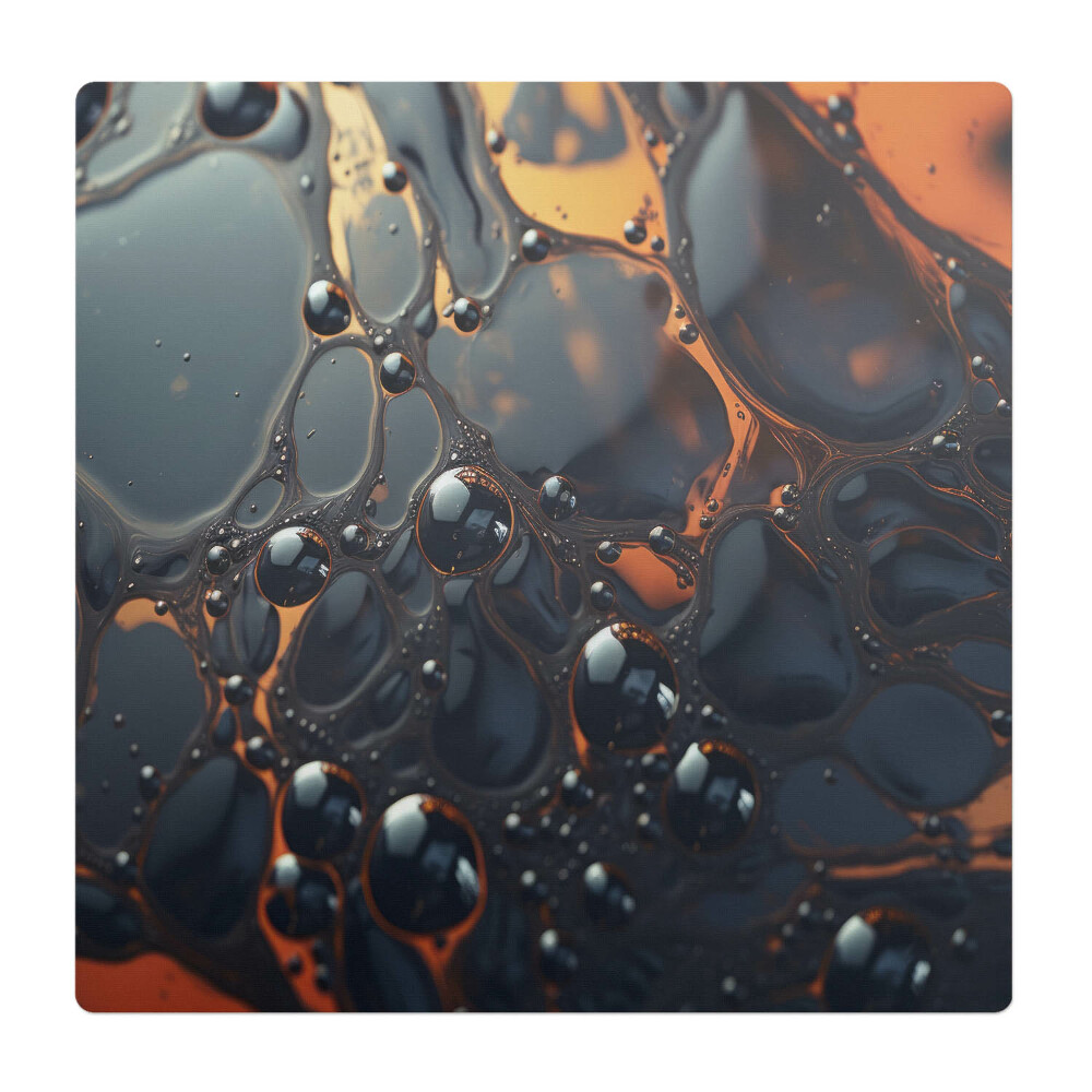 Podložka pod křeslo Bubliny v kapalině