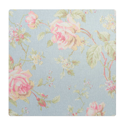 Ochranná podložka pod židli Květiny na pastelovém pozadí