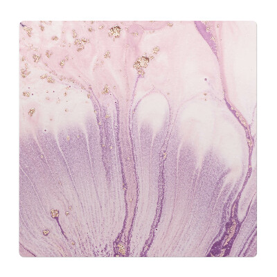 Ochranná podložka na podlahu Mramorový květinový vzor