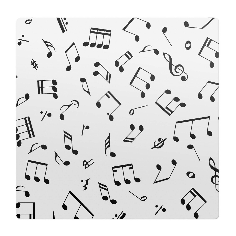 Podložka pod křeslo Vzorek hudebních poznámek