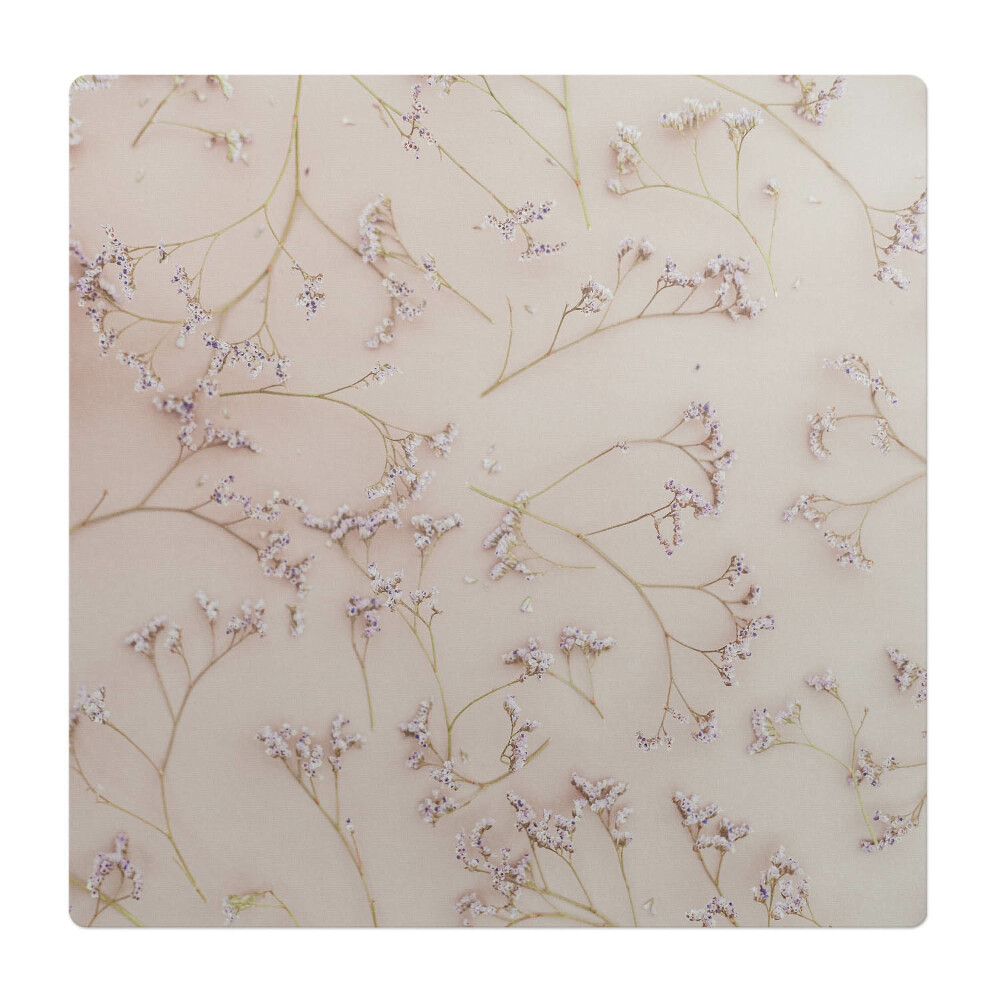 Ochranná podložka na podlahu Křehké květiny na pozadí