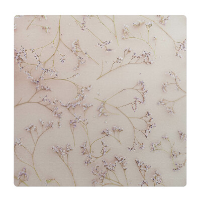 Ochranná podložka na podlahu Křehké květiny na pozadí