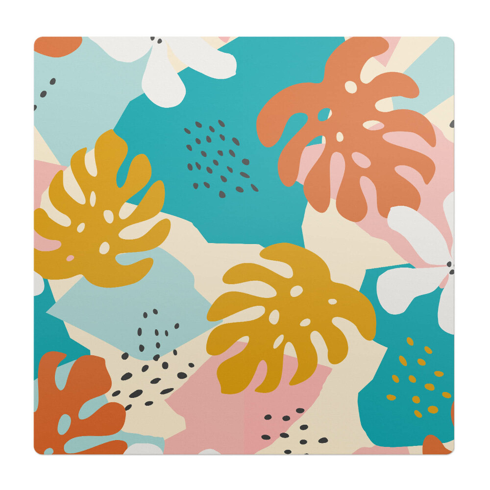 Podložka pod křeslo Retro květinová koláž