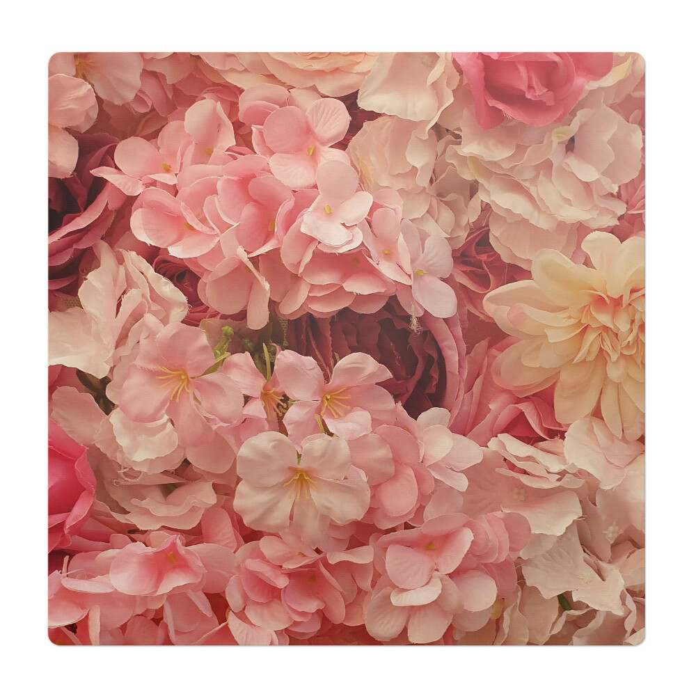 Podložka pod židli Kytice květin