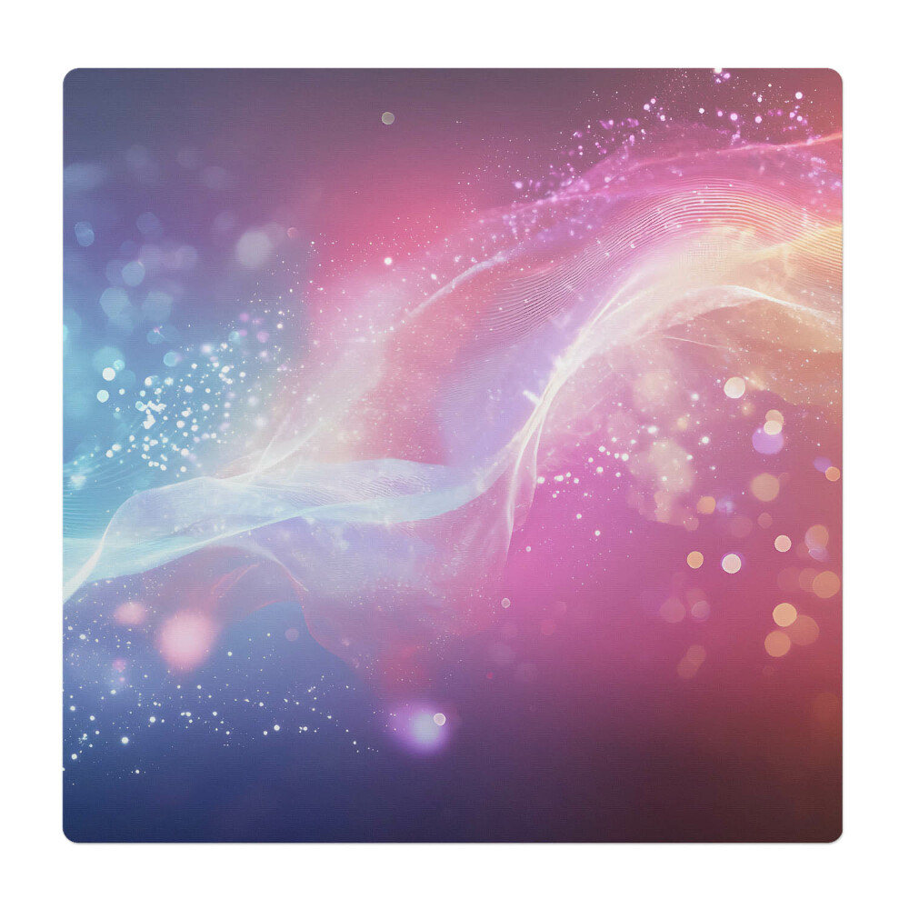 Ochranná podložka pod židli Barevná vlna světla