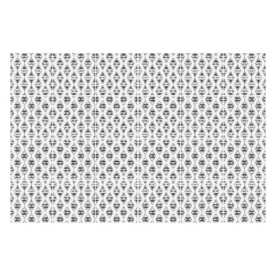 Samolepka na dlaždice Diamantové mřížky v řadě