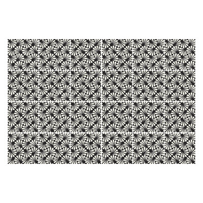 Nálepka na dlaždice Stylové rostlinné motivy