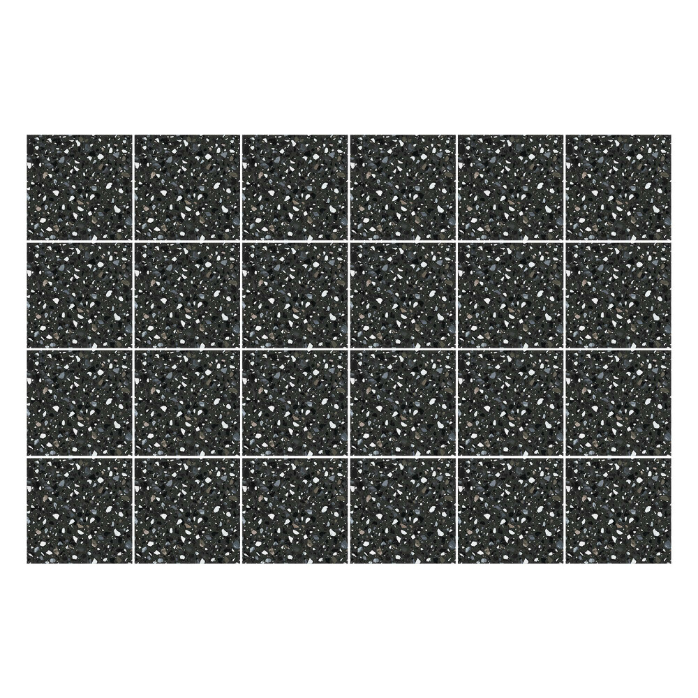 Samolepka na dlaždice Tmavá kamenina