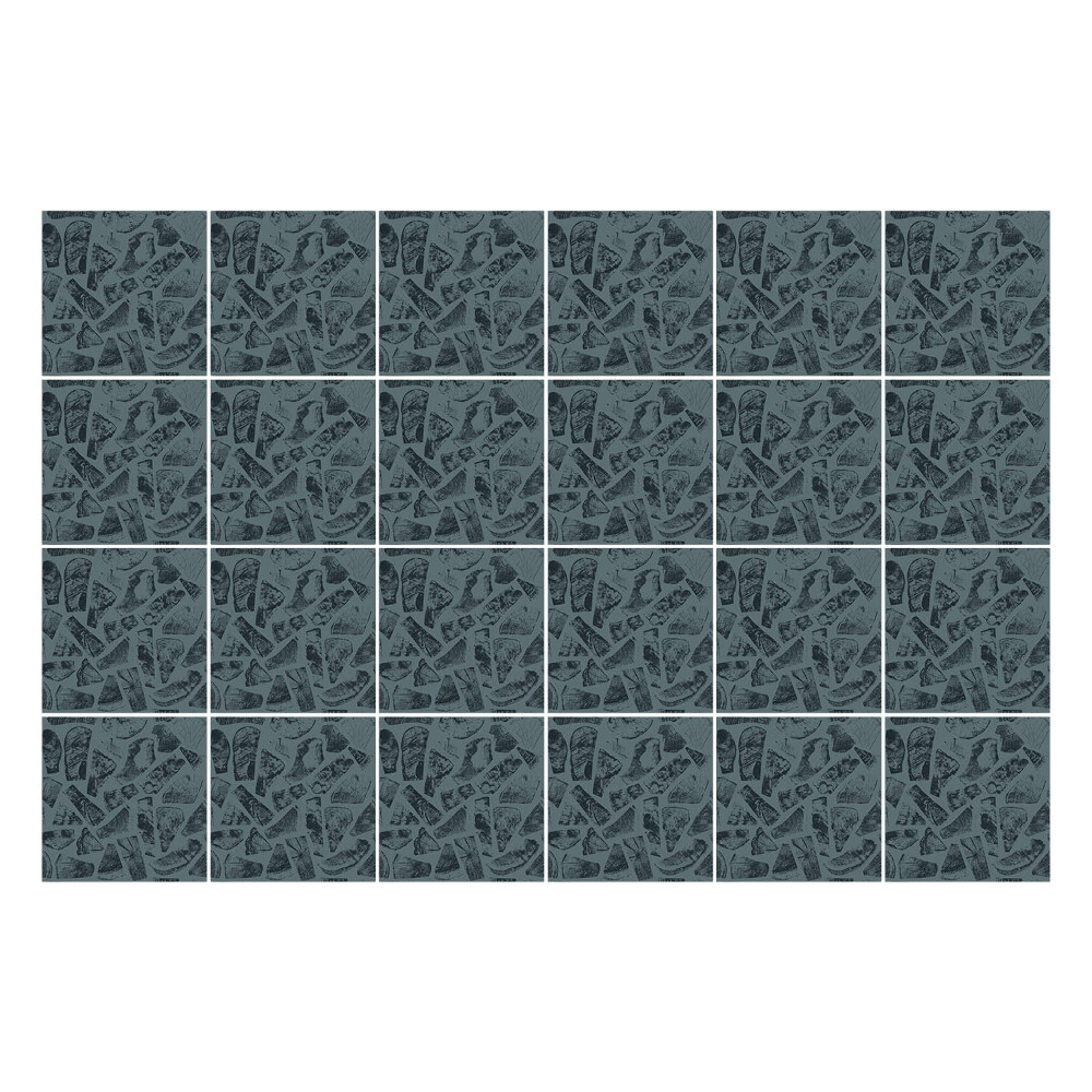 Nálepka na dlaždice Drcené kameny v deskách