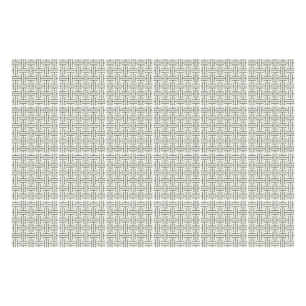 Samolepka na dlaždice Vazba obdélníků