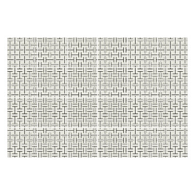 Samolepka na dlaždice Vazba obdélníků