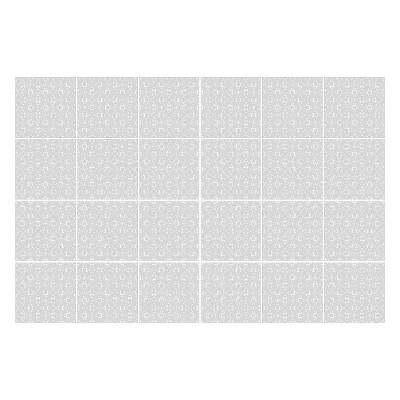 Samolepka na dlaždice Geometrické obrazce v mřížce