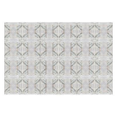 Samolepka na dlaždice Geometrie v symetrii