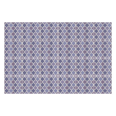 Nálepka na dlaždice Geometrické tvary v mřížce