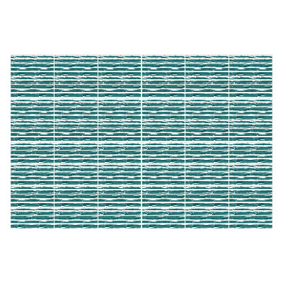 Nálepka na dlaždice Vlny proti čarám