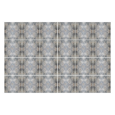 Samolepka na dlaždice Abstraktní symetrie