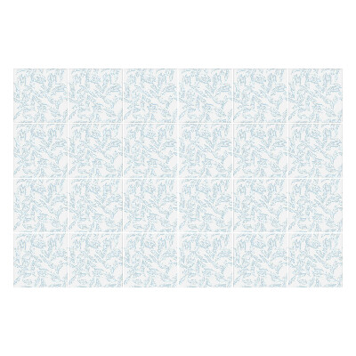 Nálepka na dlaždice Jemné listy v pohybu