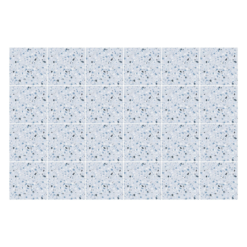 Samolepka na dlaždice Jemné květinové motivy