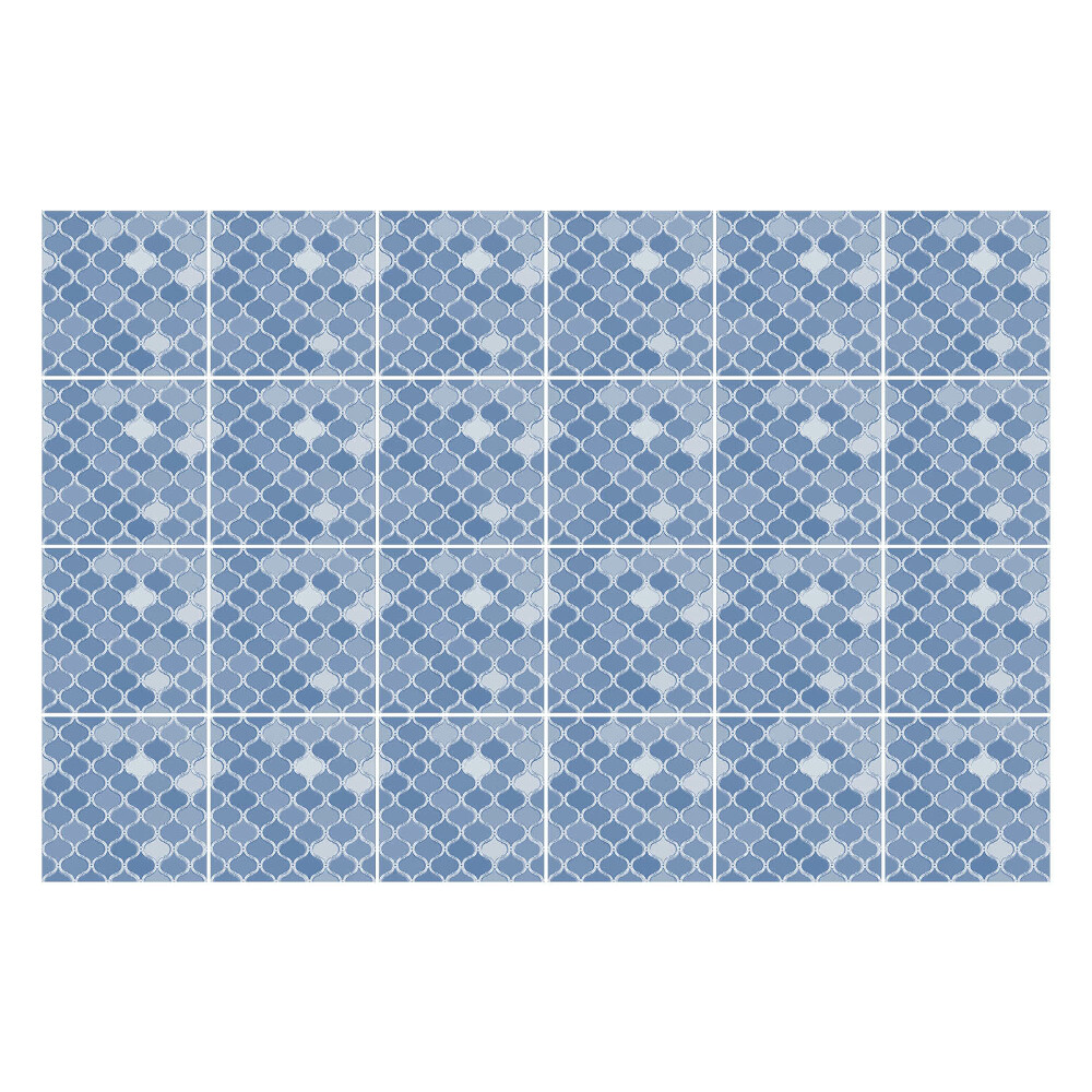 Samolepka na dlaždice Geometrie ve tvarech