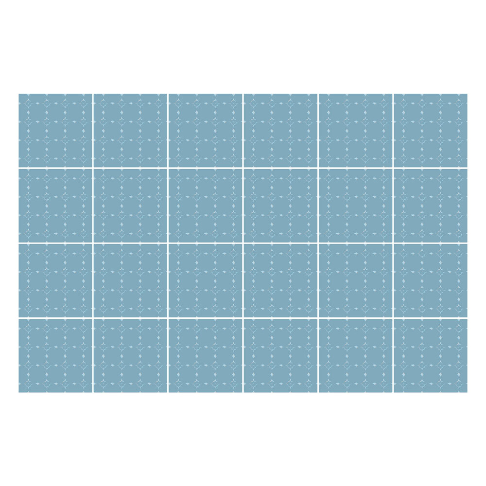Nálepka na dlaždice Jemný geometrický motiv