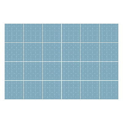 Nálepka na dlaždice Jemný geometrický motiv