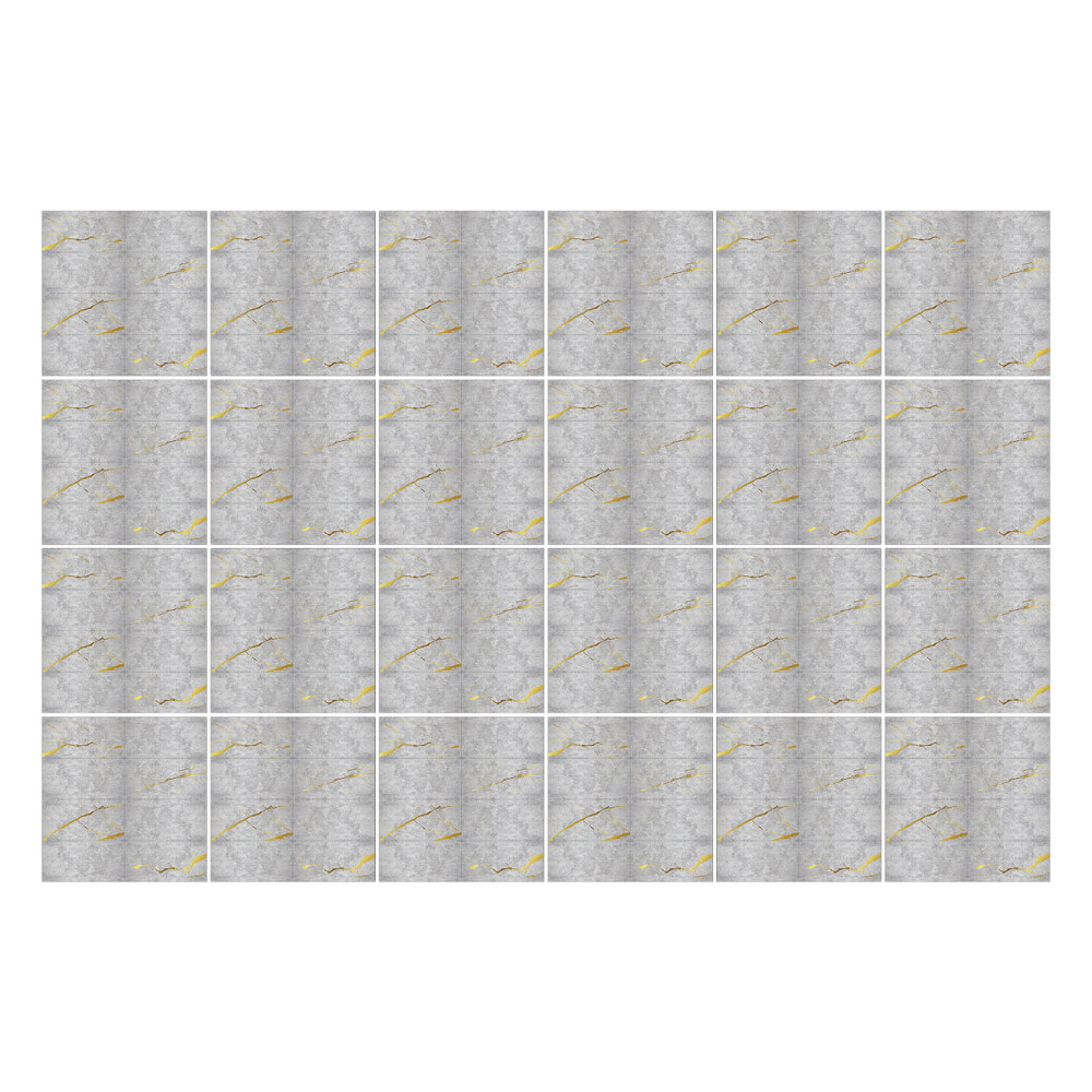 Samolepka na dlaždice Abstraktní linie a tvary