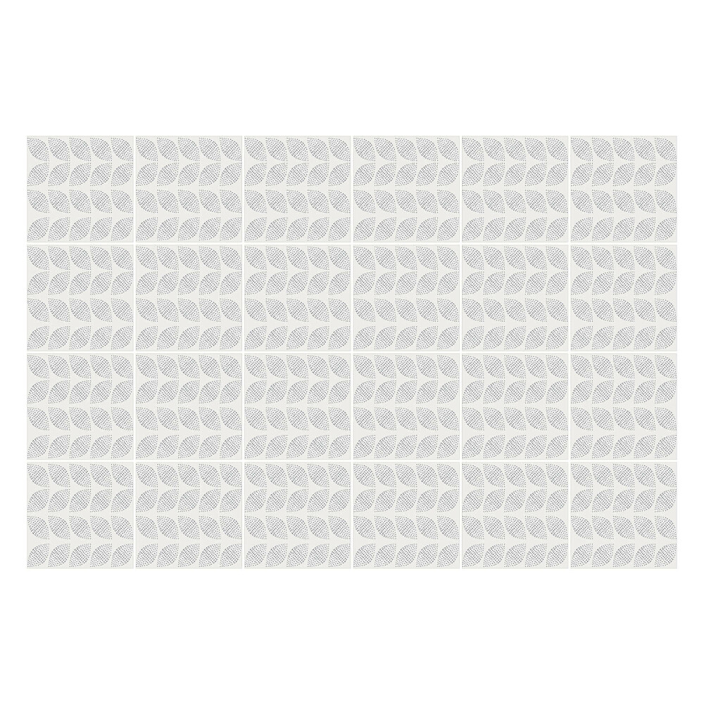 Samolepka na dlaždice Listový motiv v rytmu