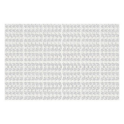 Samolepka na dlaždice Listový motiv v rytmu