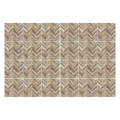 Nálepka na dlaždice Motiv rybí kosti