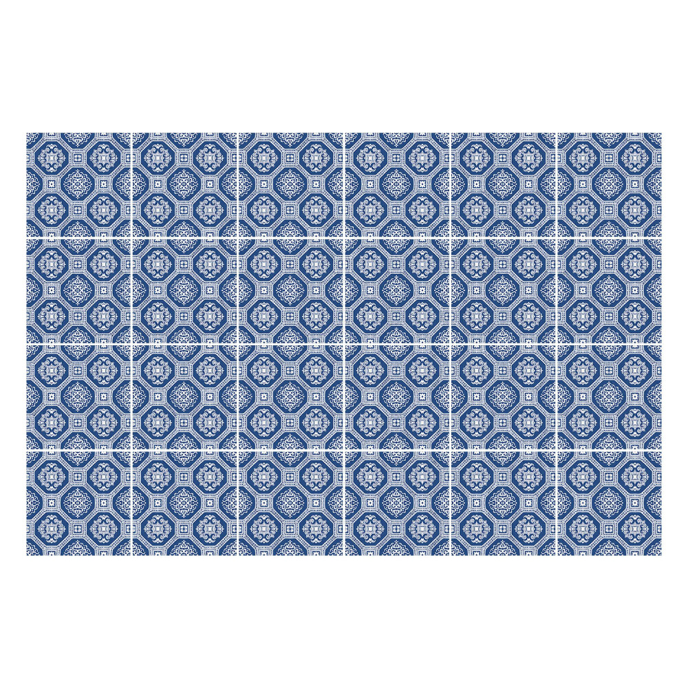 Samolepka na dlaždice Geometrické šestiúhelníky