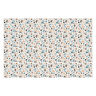 Samolepka na dlaždice Abstraktní tvary a skvrny