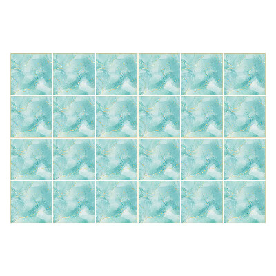 Samolepka na dlaždice Jemné vlny a linie