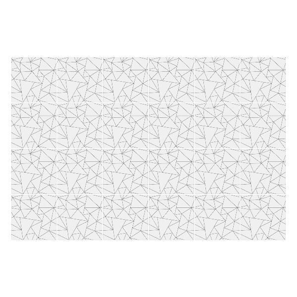 Samolepka na dlaždice Geometrie trojúhelníku