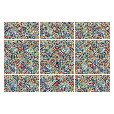 Nálepka na dlaždice Barevné orientální dlaždice
