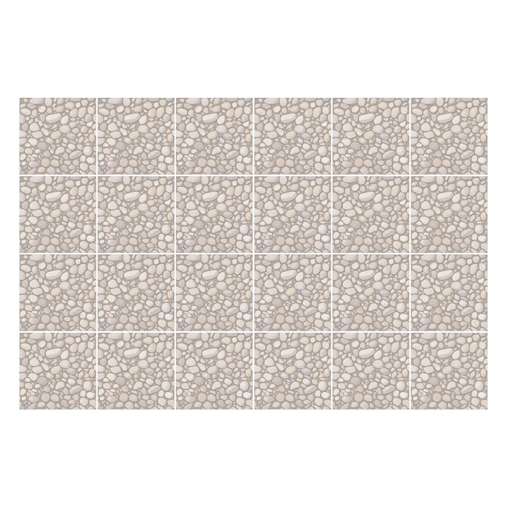 Samolepka na dlaždice Kamenná zrna v aranžmá