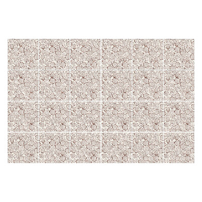 Samolepka na dlaždice Malé kmeny stromů