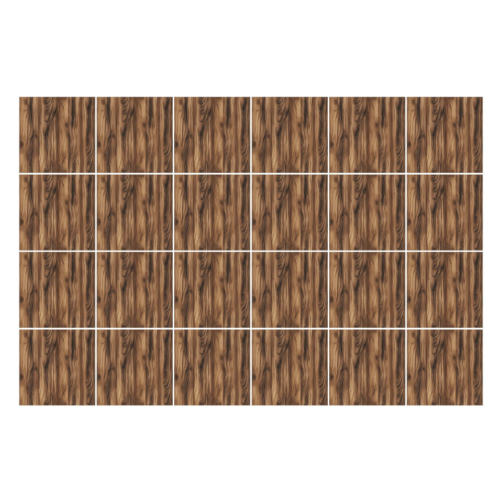 Samolepka na dlaždice Motiv přírodního dřeva