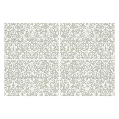 Nálepka na dlaždice Elegantní květinové ozdoby