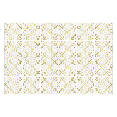 Samolepka na dlaždice Geometrické čáry a kosočtverce