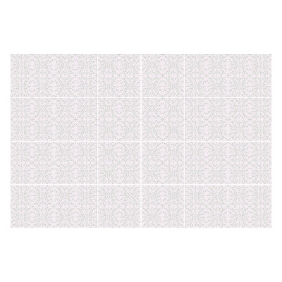 Nálepka na dlaždice Jemný květinový motiv