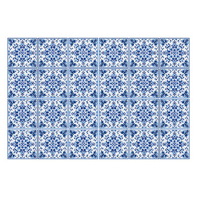 Samolepka na dlaždice Bohatě zdobené dlaždice