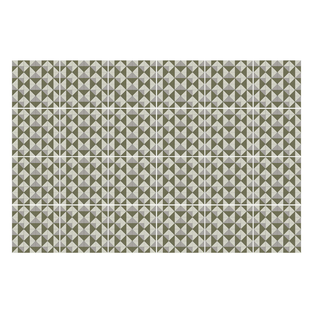 Samolepka na dlaždice Geometrie trojúhelníku